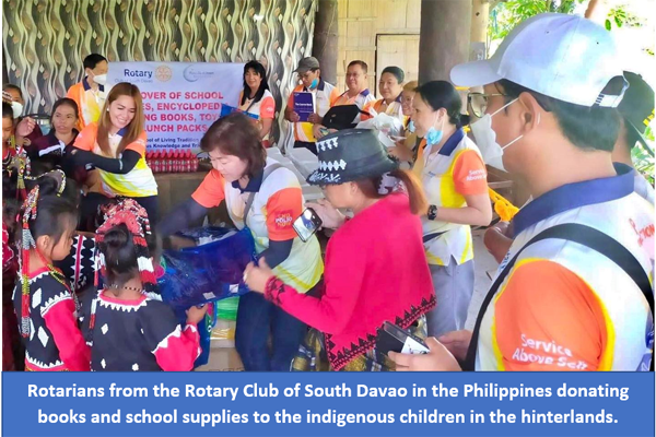 rotarians in action